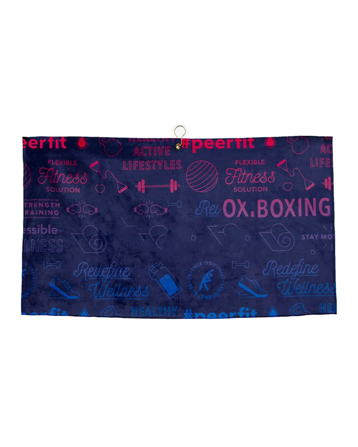 BespokeFairway Oversized Subli Plush Golf Towel (24"x42")