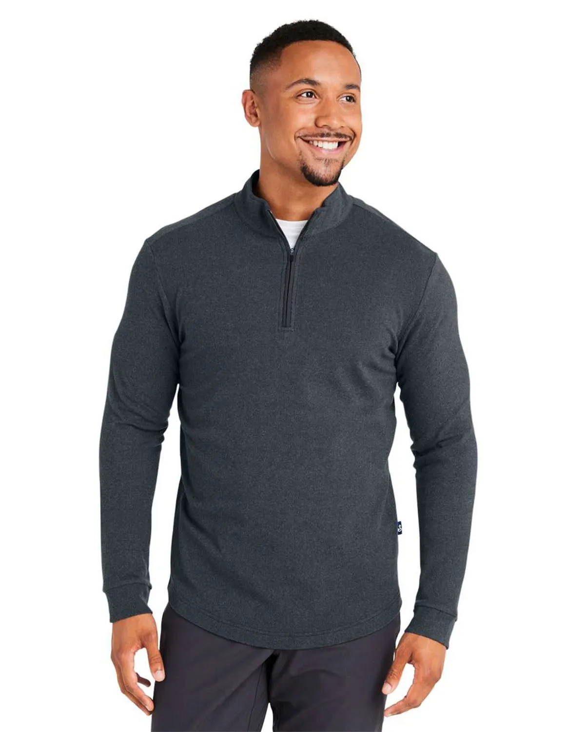Swannies Golf SWE500 Men's Emery Quarter-Zip Pullover